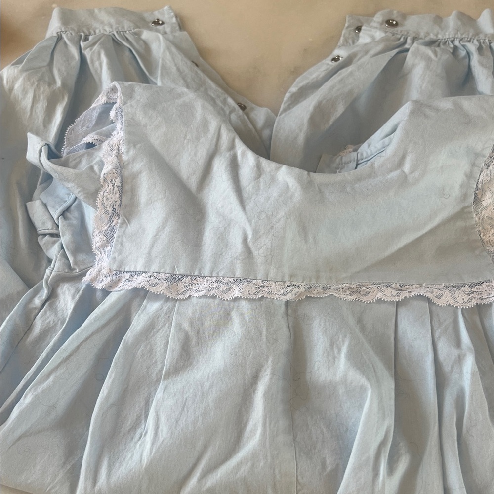 Dondolo Light Blue Kids One-Piece Bodysuit